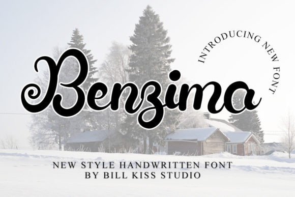 Benzima: The Script Font That Elevates Your Business