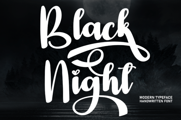 Black Night: A Font for Editorial Heart