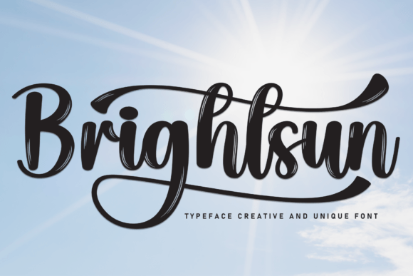 Brightsun: The Warm, Welcoming Script Your Brand Deserves