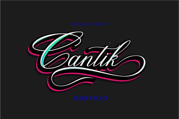 Cantik: The Handwritten Font for Beautiful Handmade Products