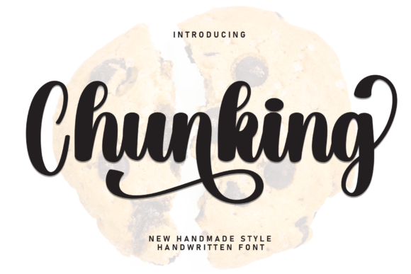 Chunking: A Handwritten Font for Branding with Character