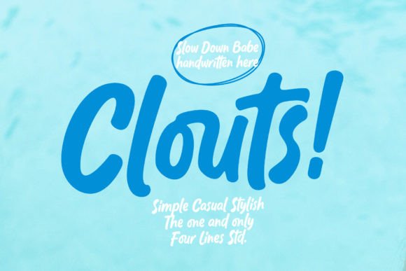 Clouts Font: A Charming Choice for Small Business Branding