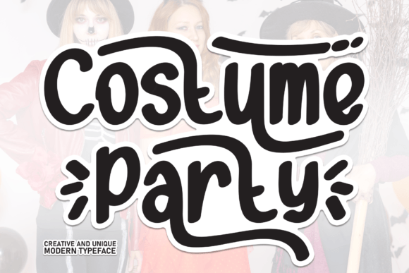 Costume Party Font: A Friendly Script for Editorial Typography