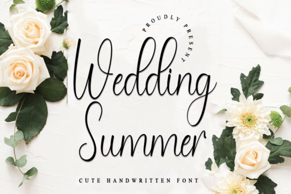 Crafting Beautiful Products with the Wedding Summer Typeface