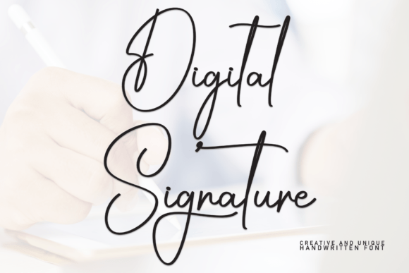 Digital Signature: The Elegantly Simple Typeface for Editorial Design