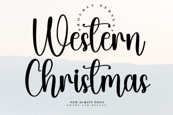 How Western Christmas Font Creates a Timeless Brand Atmosphere