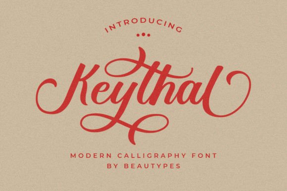 Keythal: A Beautiful Handwritten Font for Brand Campaigns