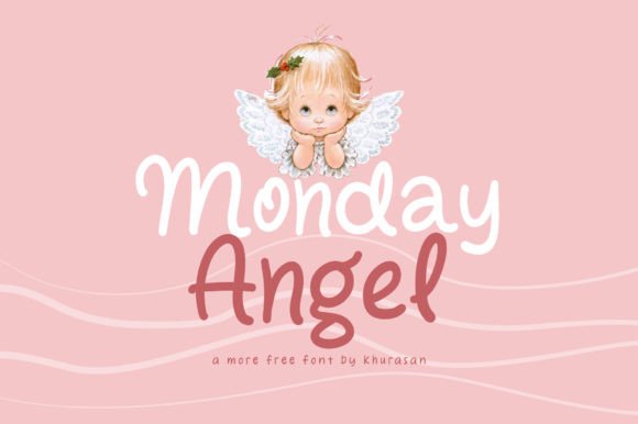 Monday Angel: A Modern Script Font for Campaign Creators