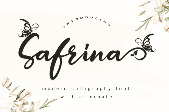 Safrina: A Font That Speaks with Elegant Confidence
