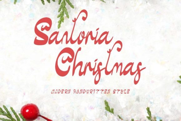 Santoria Christmas: A Practical Review of a Refined Script Font