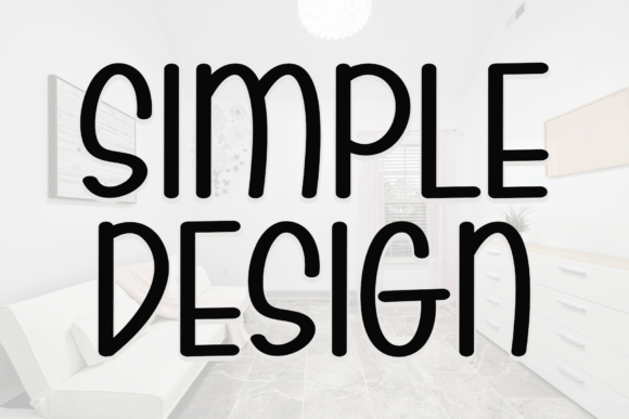 Simple Design: A Font That Brings Your Brand to Life