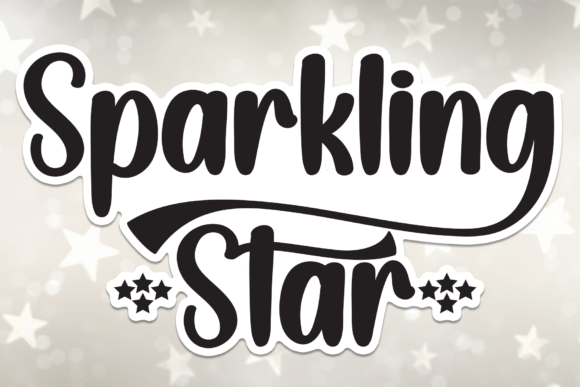 Sparkling Star: An Elegant Font for Building a Beautiful Brand