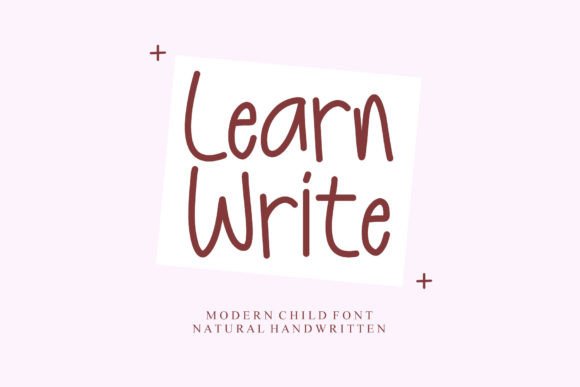 The Learn Write Font: An Approachable Typestyle for Small Businesses