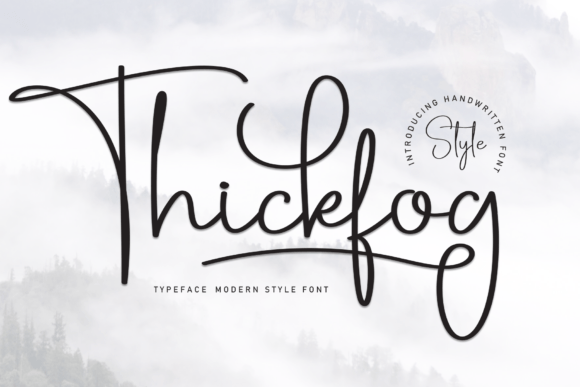Thickfog: A Friendly Script Font for Scroll-Stopping Design